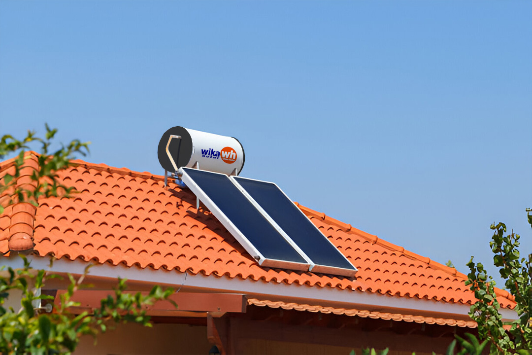 sistem kerja solar water heater