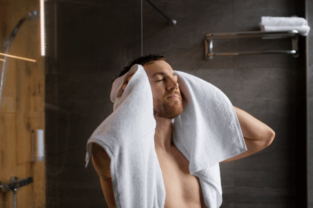 manfaat mandi air dingin setelah olahraga