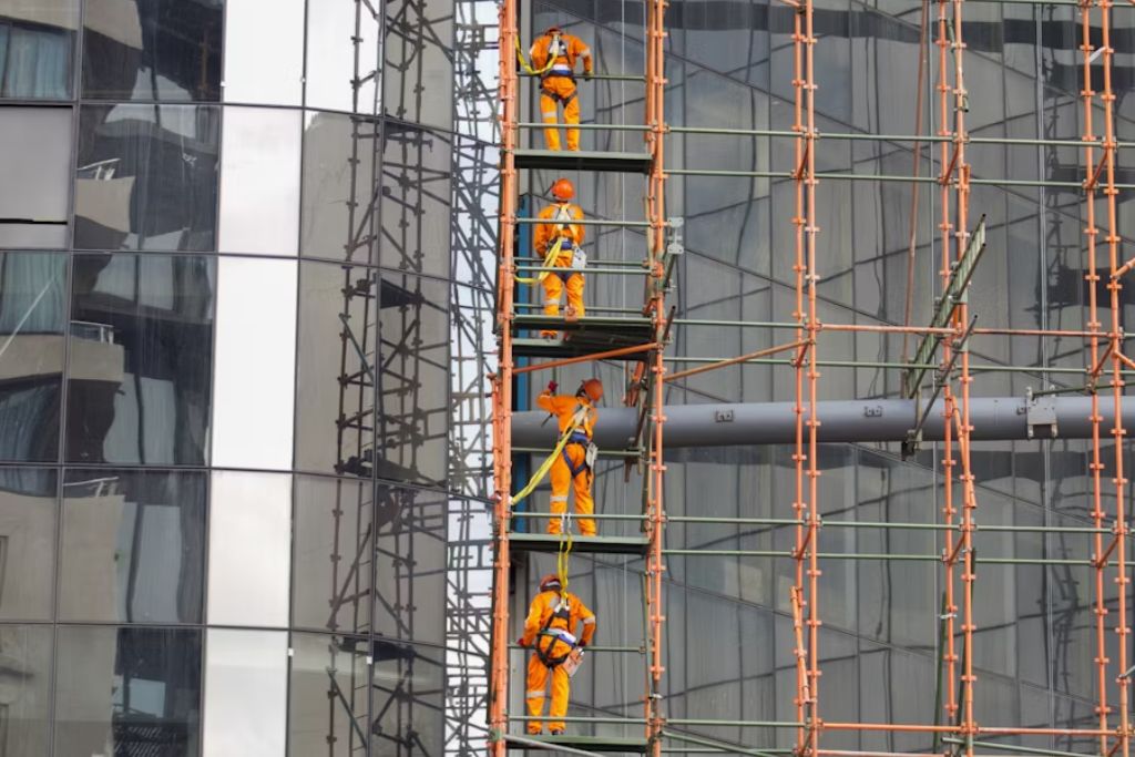 pemasangan scaffolding​